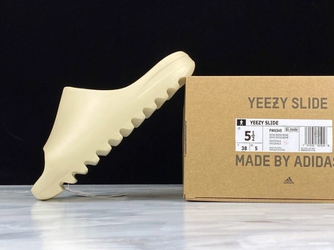 FW6345 Adidas Bone Yeezy Slide 0828